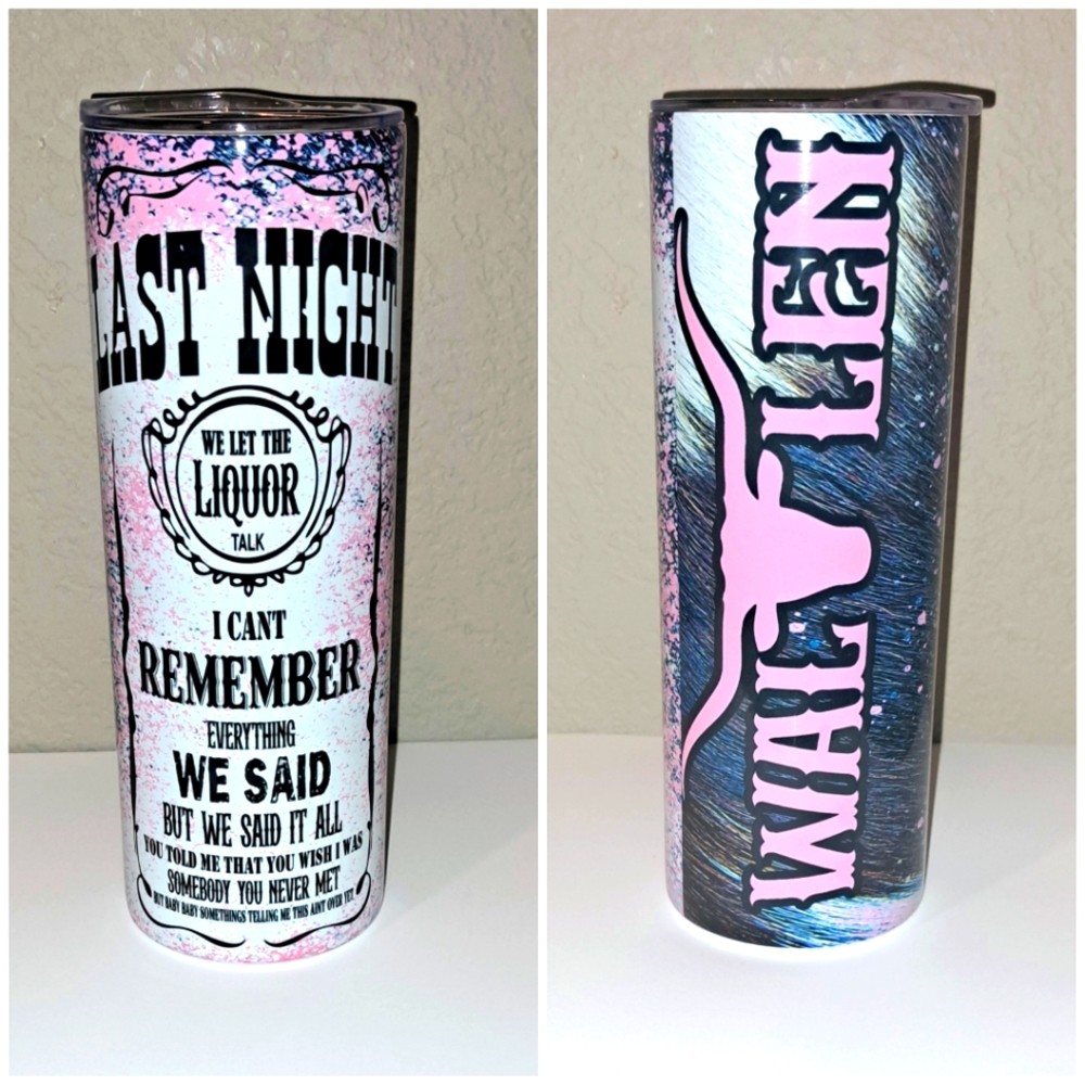 20oz Morgan Wallen Tumbler